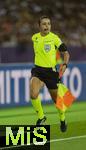 23.07.2025, UEFA Frauen-Europameisterschaft 2025 in der Schweiz. Halbfinale, Deutschland - Spanien, Im Stadion Letzigrund Zrich. Linienrichterin Fabrini Bevilaqua (Brasilien) in Aktion.