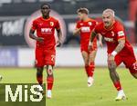 25.07.2025, Fussball 1. Bundesliga 2025/2026,  Testspiel Rot-Weiss Essen - FC Augsburg, im Donaustadion Dillingen, Schwaben. li: Kyliane Dong (FC Augsburg) 