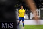 25.07.2025, Fussball 1. Bundesliga 2025/2026,  Testspiel Rot-Weiss Essen - FC Augsburg, im Donaustadion Dillingen, Schwaben.  Torwart Jakob-Karl Golz (Essen).  
 

