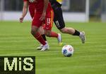 25.07.2025, Fussball 1. Bundesliga 2025/2026,  Testspiel Rot-Weiss Essen - FC Augsburg, im Donaustadion Dillingen, Schwaben. Dimitrios Christos Giannoulis (FC Augsburg) 
 

