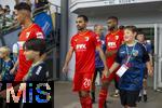 25.07.2025, Fussball 1. Bundesliga 2025/2026,  Testspiel Rot-Weiss Essen - FC Augsburg, im Donaustadion Dillingen, Schwaben. Alexis Julian Claude-Maurice (FC Augsburg) 

