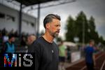 25.07.2025, Fussball 1. Bundesliga 2025/2026,  Testspiel Rot-Weiss Essen - FC Augsburg, im Donaustadion Dillingen, Schwaben. Trainer Sandro Wagner (FC Augsburg) 

