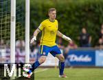 25.07.2025, Fussball 1. Bundesliga 2025/2026,  Testspiel Rot-Weiss Essen - FC Augsburg, im Donaustadion Dillingen, Schwaben. Torwart Jakob-Karl Golz (Essen) 

