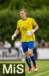 25.07.2025, Fussball 1. Bundesliga 2025/2026,  Testspiel Rot-Weiss Essen - FC Augsburg, im Donaustadion Dillingen, Schwaben. Torwart Jakob-Karl Golz (Essen) 

