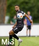 25.07.2025, Fussball 1. Bundesliga 2025/2026,  Testspiel Rot-Weiss Essen - FC Augsburg, im Donaustadion Dillingen, Schwaben.  Ramien Safi (Essen).

