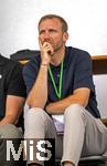 25.07.2025, Fussball 1. Bundesliga 2025/2026,  Testspiel Rot-Weiss Essen - FC Augsburg, im Donaustadion Dillingen, Schwaben.  Benjamin Benni Weber (Sportdirektor FC Augsburg)  
 
