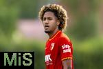 25.07.2025, Fussball 1. Bundesliga 2025/2026,  Testspiel Rot-Weiss Essen - FC Augsburg, im Donaustadion Dillingen, Schwaben.  Han-Noah Massengo (FC Augsburg) 
