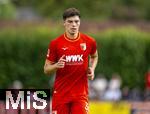 25.07.2025, Fussball 1. Bundesliga 2025/2026,  Testspiel Rot-Weiss Essen - FC Augsburg, im Donaustadion Dillingen, Schwaben. Mert Kmr (FC Augsburg) 

