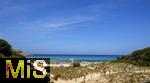 23.07.2025,  Beliebtes Reiseziel der Deutschen, Mallorca. Hier Cala Ratjada am Strand Cala Agulla. 