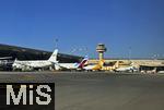23.07.2025,  Beliebtes Reiseziel der Deutschen, Mallorca. Airport Palma de Mallorca, Abfluggate mit den Maschienen zur Abfertigung. 