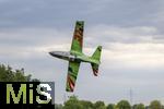 06.07.2025, Bad Wrishofen im Unterallgu, 60 Jahre Jubilumsflugtag des Modellflugplatz MFC-Bad Wrishofen,  Dsen-Modellflugzeug in der Luft. Gebaut von Gernot Bruckmann  