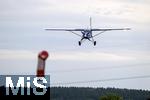06.07.2025, Bad Wrishofen im Unterallgu, 60 Jahre Jubilumsflugtag des Modellflugplatz MFC-Bad Wrishofen, Auch Manntragende Flugzeuge bereichern die Show, Paratec,  Pilatus PC-6/B2-H4 Turbo Porter, D-FPTF, Ein einmotoriges STOL-Flugzeug des Schweizer Herstellers Pilatus Aircraft, 