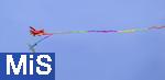 06.07.2025, Bad Wrishofen im Unterallgu, 60 Jahre Jubilumsflugtag des Modellflugplatz MFC-Bad Wrishofen,   Fuchsjagd mit zwei Modellen bei dem es darum geht, einem Modellflugzeug in der Luft, dem Fuchs ein 10 m langes buntes Band abzuschneiden.