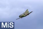 06.07.2025, Bad Wrishofen im Unterallgu, 60 Jahre Jubilumsflugtag des Modellflugplatz MFC-Bad Wrishofen,  Dsen-Modellflugzeug in der Luft. Gebaut von Gernot Bruckmann  