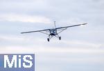06.07.2025, Bad Wrishofen im Unterallgu, 60 Jahre Jubilumsflugtag des Modellflugplatz MFC-Bad Wrishofen, Auch Manntragende Flugzeuge bereichern die Show, Paratec,  Pilatus PC-6/B2-H4 Turbo Porter, D-FPTF, Ein einmotoriges STOL-Flugzeug des Schweizer Herstellers Pilatus Aircraft, 
