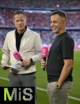 07.08.2025, Fussball Bundesliga 2025/2026, Freundschaftsspiel, Telekom-Cup, FC Bayern Mnchen - Tottenham Hotspur, in der Allianz-Arena Mnchen, Rafinha bei Magenta Sport.