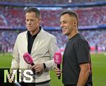 07.08.2025, Fussball Bundesliga 2025/2026, Freundschaftsspiel, Telekom-Cup, FC Bayern Mnchen - Tottenham Hotspur, in der Allianz-Arena Mnchen, Rafinha bei Magenta Sport.