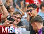 07.08.2025, Fussball Bundesliga 2025/2026, Freundschaftsspiel, Telekom-Cup, FC Bayern Mnchen - Tottenham Hotspur, in der Allianz-Arena Mnchen, Aleksandar Pavlovic (Bayern Mnchen)  