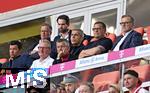 07.08.2025, Fussball Bundesliga 2025/2026, Freundschaftsspiel, Telekom-Cup, FC Bayern Mnchen - Tottenham Hotspur, in der Allianz-Arena Mnchen, v.l. Michael Ballack (Deutschland), x, Prsident Herbert Hainer (FC Bayern), Finanzvorstand Dr. Michael Diederich (Bayern Mnchen), Sportvorstand Max Eberl (Bayern Mnchen) und Vorstandsvorsitzender Jan-Christian Dreesen (FC Bayern Mnchen) 