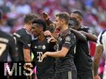 07.08.2025, Fussball Bundesliga 2025/2026, Freundschaftsspiel, Telekom-Cup, FC Bayern Mnchen - Tottenham Hotspur, in der Allianz-Arena Mnchen, Torjubel der Bayern