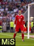 07.08.2025, Fussball Bundesliga 2025/2026, Freundschaftsspiel, Telekom-Cup, FC Bayern Mnchen - Tottenham Hotspur, in der Allianz-Arena Mnchen, Torwart Manuel Neuer (FC Bayern Mnchen) gibt Anweisungen