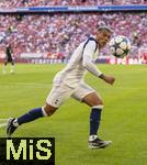 07.08.2025, Fussball Bundesliga 2025/2026, Freundschaftsspiel, Telekom-Cup, FC Bayern Mnchen - Tottenham Hotspur, in der Allianz-Arena Mnchen, Richarlison (Tottenham Hotspur) am Ball 
