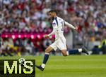 07.08.2025, Fussball Bundesliga 2025/2026, Freundschaftsspiel, Telekom-Cup, FC Bayern Mnchen - Tottenham Hotspur, in der Allianz-Arena Mnchen, Rodrigo Bentancur (Tottenham Hotspur) am Ball 
