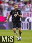07.08.2025, Fussball Bundesliga 2025/2026, Freundschaftsspiel, Telekom-Cup, FC Bayern Mnchen - Tottenham Hotspur, in der Allianz-Arena Mnchen, Konrad Laimer (FC Bayern Mnchen) 