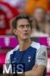 07.08.2025, Fussball Bundesliga 2025/2026, Freundschaftsspiel, Telekom-Cup, FC Bayern Mnchen - Tottenham Hotspur, in der Allianz-Arena Mnchen, Trainer Thomas Frank (Tottenham Hotspur) nachdenklich 