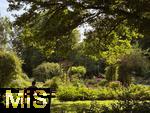 10.08.2025, Kurpark in Bad Wrishofen (Unterallgu), Kurgste, Einheimische und Urlauber finden hier Entspannung und Ruhe in gepflegter Natur,