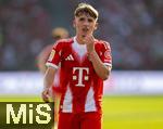 12.08.2025, Fussball Bundesliga 2025/2026, Freundschaftsspiel, Grasshopper Club Zrich - FC Bayern Mnchen - im Stadion am Letzigrund, Zrich (Schweiz). Lennart Karl (FC Bayern Mnchen) 