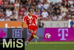 12.08.2025, Fussball Bundesliga 2025/2026, Freundschaftsspiel, Grasshopper Club Zrich - FC Bayern Mnchen - im Stadion am Letzigrund, Zrich (Schweiz). Luis Diaz (FC Bayern Mnchen) Schuss.