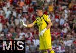 12.08.2025, Fussball Bundesliga 2025/2026, Freundschaftsspiel, Grasshopper Club Zrich - FC Bayern Mnchen - im Stadion am Letzigrund, Zrich (Schweiz). Torwart Nicolas Glaus (Grasshopper Club Zrich) 