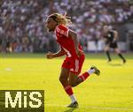 12.08.2025, Fussball Bundesliga 2025/2026, Freundschaftsspiel, Grasshopper Club Zrich - FC Bayern Mnchen - im Stadion am Letzigrund, Zrich (Schweiz). Sacha Boey (FC Bayern Mnchen) in Aktion.