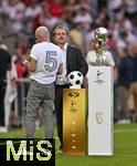 16.08.2025, Fussball Bundesliga 2025/2026, Franz-Beckenbauer-Supercup, VfB Stuttgart - FC Bayern Mnchen, in der MHP-Arena (Stuttgart). Joel  Beckenbauer (Deutschland) der Sohn von Heidi Beckenbauer 