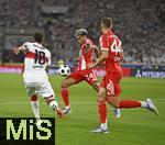 16.08.2025, Fussball Bundesliga 2025/2026, Franz-Beckenbauer-Supercup, VfB Stuttgart - FC Bayern Mnchen, in der MHP-Arena (Stuttgart). Luis Diaz (FC Bayern Mnchen) am Ball.