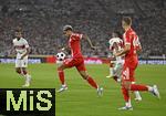 16.08.2025, Fussball Bundesliga 2025/2026, Franz-Beckenbauer-Supercup, VfB Stuttgart - FC Bayern Mnchen, in der MHP-Arena (Stuttgart). Luis Diaz (FC Bayern Mnchen) am Ball.