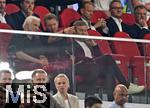 16.08.2025, Fussball Bundesliga 2025/2026, Franz-Beckenbauer-Supercup, VfB Stuttgart - FC Bayern Mnchen, in der MHP-Arena (Stuttgart). v.l. Sportdirektor Rudi Vller (Deutschland) und Trainer Julian Nagelsmann (Deutschland) 