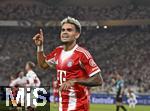 16.08.2025, Fussball Bundesliga 2025/2026, Franz-Beckenbauer-Supercup, VfB Stuttgart - FC Bayern Mnchen, in der MHP-Arena (Stuttgart). Luis Diaz (FC Bayern Mnchen) jubelt