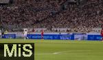 16.08.2025, Fussball Bundesliga 2025/2026, Franz-Beckenbauer-Supercup, VfB Stuttgart - FC Bayern Mnchen, in der MHP-Arena (Stuttgart). Bandenwerbung fr das Reiseland gypten expierienceegypt.eg unvergleichliche Vielfalt.