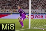 16.08.2025, Fussball Bundesliga 2025/2026, Franz-Beckenbauer-Supercup, VfB Stuttgart - FC Bayern Mnchen, in der MHP-Arena (Stuttgart). Torwart Manuel Neuer (FC Bayern Mnchen) konzentriert.