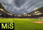 16.08.2025, Fussball Bundesliga 2025/2026, Franz-Beckenbauer-Supercup, VfB Stuttgart - FC Bayern Mnchen, in der MHP-Arena (Stuttgart). bersicht Stadion. 