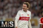 16.08.2025, Fussball Bundesliga 2025/2026, Franz-Beckenbauer-Supercup, VfB Stuttgart - FC Bayern Mnchen, in der MHP-Arena (Stuttgart). Nick Woltemade (Stuttgart) unzufrieden.,