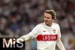 16.08.2025, Fussball Bundesliga 2025/2026, Franz-Beckenbauer-Supercup, VfB Stuttgart - FC Bayern Mnchen, in der MHP-Arena (Stuttgart). Nick Woltemade (Stuttgart) unzufrieden.,