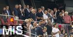 16.08.2025, Fussball Bundesliga 2025/2026, Franz-Beckenbauer-Supercup, VfB Stuttgart - FC Bayern Mnchen, in der MHP-Arena (Stuttgart). Ehrengste, Geschftsfhrer Michael Diederich (FC Bayern Mnchen), Vorstandsvorsitzender Jan-Christian Dreesen (FC Bayern Mnchen), Geschftsfhrer Hans-Joachim Watzke (Borussia Dortmund), Sportvorstand Max Eberl (Bayern Mnchen), Sportdirektor Rudi Vller (Deutschland), Trainer Julian Nagelsmann (Deutschland), Alexander Wehrle (Aufsichtsrat Stuttgart), DFB Prsident Bernd Neuendorf (Deutschland), Prsident Herbert Hainer (FC Bayern), DFL-Geschftsfhrer Steffen Merkel und Marc Lenz, Ministerprsident Winfried Kretschmann  