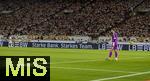 16.08.2025, Fussball Bundesliga 2025/2026, Franz-Beckenbauer-Supercup, VfB Stuttgart - FC Bayern Mnchen, in der MHP-Arena (Stuttgart). Torwart Manuel Neuer (FC Bayern Mnchen), hinten eine Werbebande mit LBBW, Landesbank Baden-Wrttemberg, 