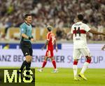 16.08.2025, Fussball Bundesliga 2025/2026, Franz-Beckenbauer-Supercup, VfB Stuttgart - FC Bayern Mnchen, in der MHP-Arena (Stuttgart). Schiedsrichter Harm Osmers 