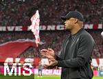 22.08.2025, Fussball Bundesliga 2025/2026, 1.Spieltag, FC Bayern Mnchen - RB Leipzig, in der Allianz-Arena Mnchen, Trainer Vincent Kompany (FC Bayern Mnchen) 


