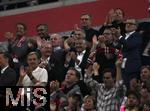 22.08.2025, Fussball Bundesliga 2025/2026, 1.Spieltag, FC Bayern Mnchen - RB Leipzig, in der Allianz-Arena Mnchen, Torwart Peter Gulacsi (RB Leipzig) ist nach dem 1:0 enttuscht


