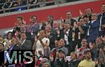 22.08.2025, Fussball Bundesliga 2025/2026, 1.Spieltag, FC Bayern Mnchen - RB Leipzig, in der Allianz-Arena Mnchen, Torwart Peter Gulacsi (RB Leipzig) ist nach dem 1:0 enttuscht


